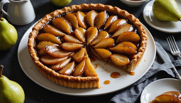 Master the Art of Pear Tart Tatin: A Delightful Recipe with Homemade Caramel
