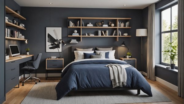 Mastering the Art of Space: Ideal Designs for a Versatile Guest Room and Study