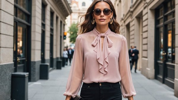 Transform your summer business conference style: chic and creative ways to rock a chiffon blouse